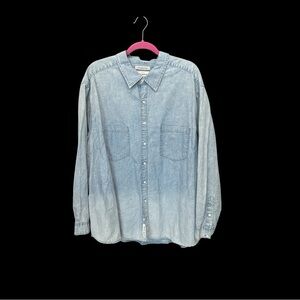 🍀 Lucky Brand Boyfriend Denim Shirt